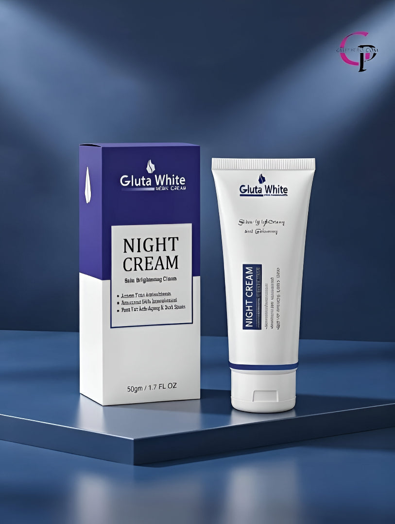 GlutaWhite Night Cream Tube (Extra Glowing)