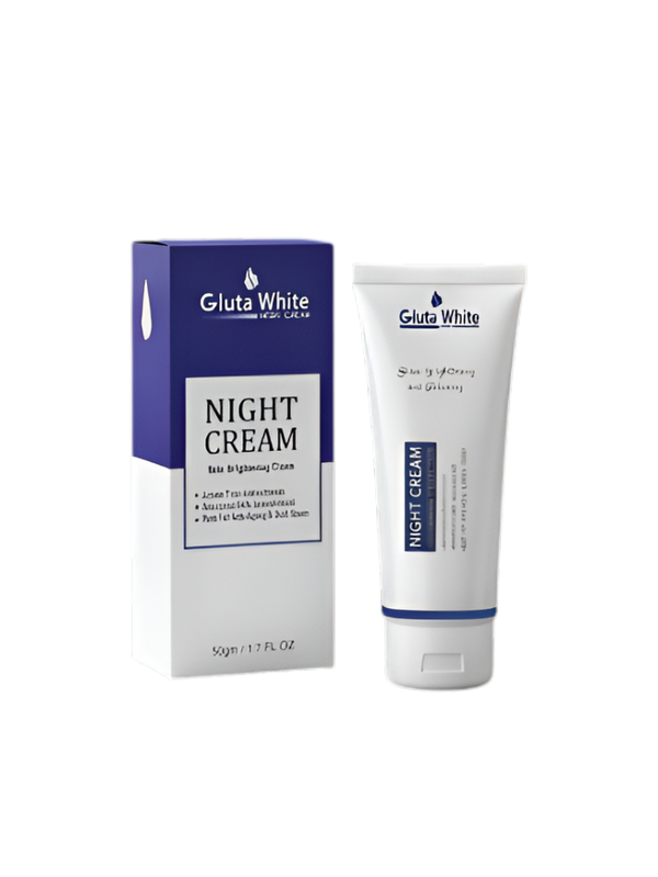 GlutaWhite Night Cream Tube (Extra Glowing)