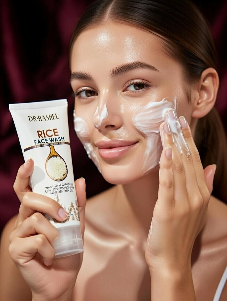 Whitening face wash (Rice Face Wash)