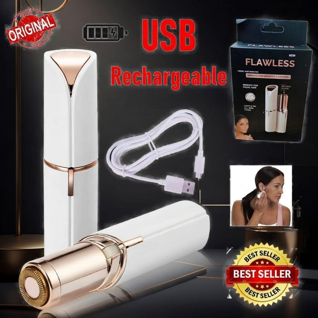 Rechargeable Flawless Face Hair Remover