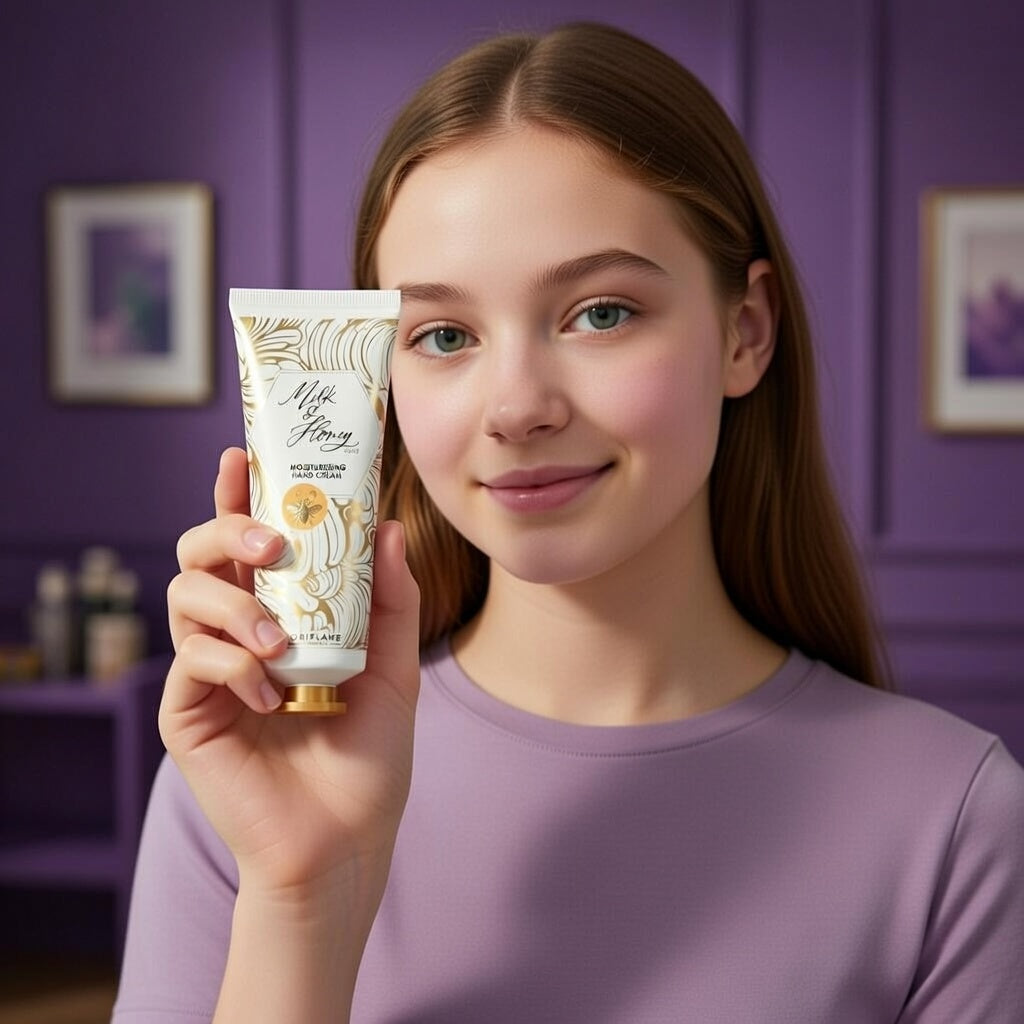 Oriflame Milk & Honey Gold Moisturising Hand Cream, 75ml