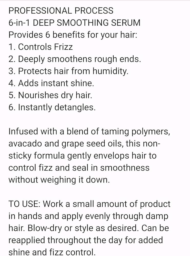 Enzo keeratin Hair Serum