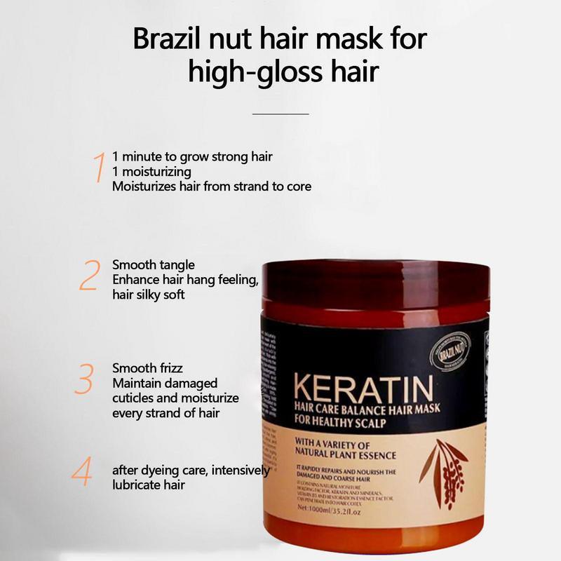 Brazilian Nut Keratin Hair Care Mask – 250 ml